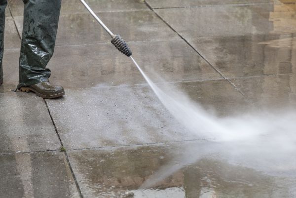 Concrete Power Washing