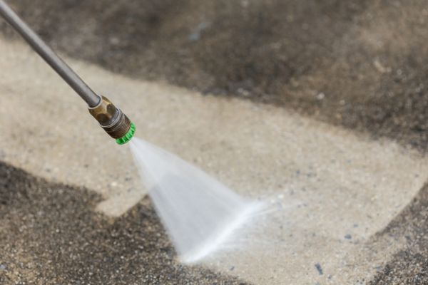 Garage Floor Power Washing in Cape Coral