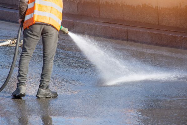 Asphalt Pressure Washing